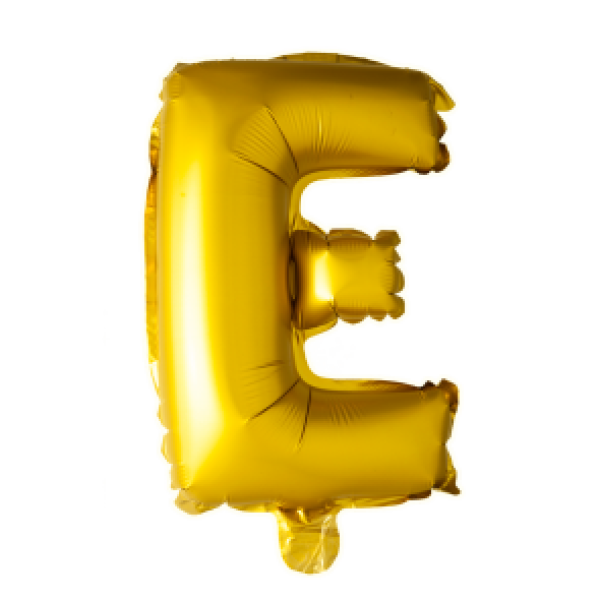 XXL Folienballon Gold Buchstabe E